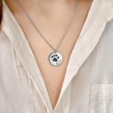 copy of Personalised Zodiac Necklace with front Text