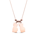 Personalised Multi-Cats Necklace