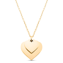 Personalised 2-Heart Love Necklace