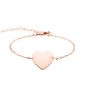 Personalised Heart Bracelet