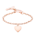 Personalised Luxury Heart Bracelet