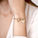 Personalised Luxury Heart Bracelet